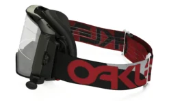 Oakley Airbrake B1-B Red Black Motocross Goggles -Motorcycle Riding Equipment Store main oo7046 18 airbrake mx factory b1 b red clear 028 85424 png heroxl jpg