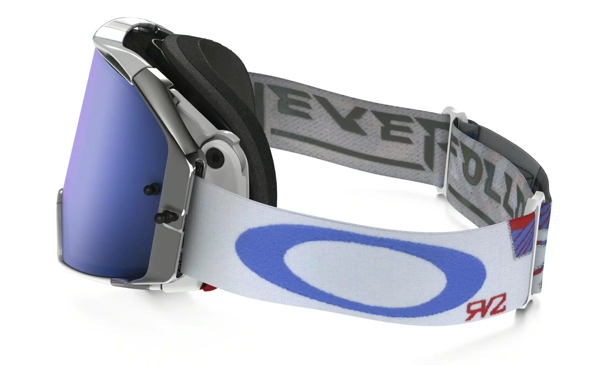 Oakley Airbrake Villopoto Black Ice Iridium Signature Motocross Goggles 6 Oakley Airbrake Villopoto Black Ice Iridium Signature Motocross Goggles - Image 4