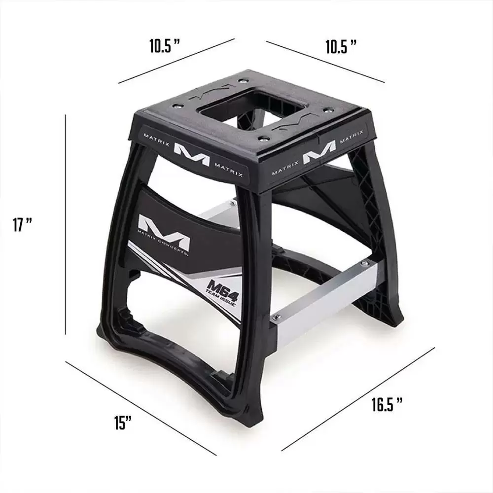 Matrix M64 Elite Black Motorcycle Bike Stand 3 Matrix M64 Elite Black Motorcycle Bike Stand - Image 2