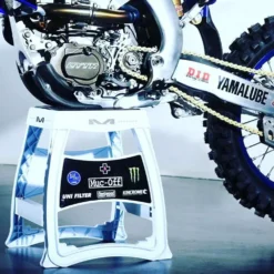 Matrix M64 Elite Black Motorcycle Bike Stand 9 Matrix M64 Elite Black Motorcycle Bike Stand -Motorcycle Riding Equipment Store matrix m64 elite stand action shot jpg