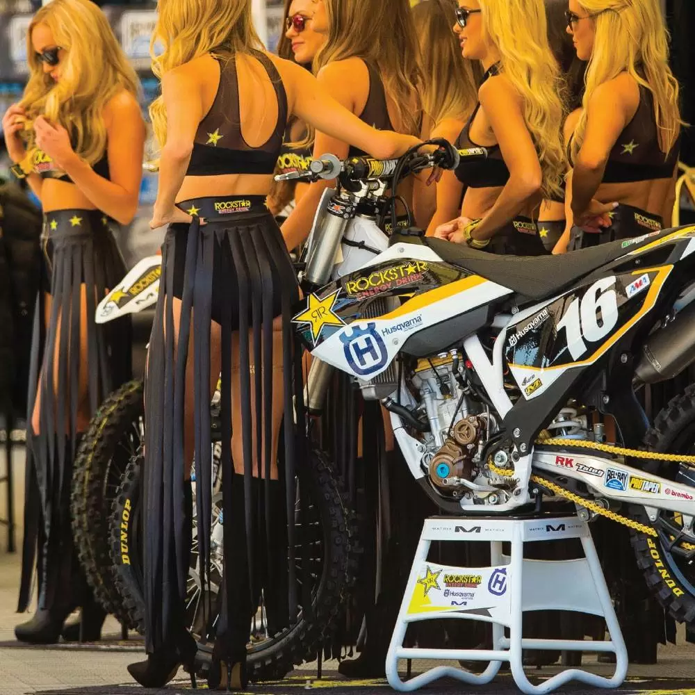 Matrix Mini A2 Aluminum Orange Motorcycle Bike Stand 4 Matrix Mini A2 Aluminum Orange Motorcycle Bike Stand - Image 2