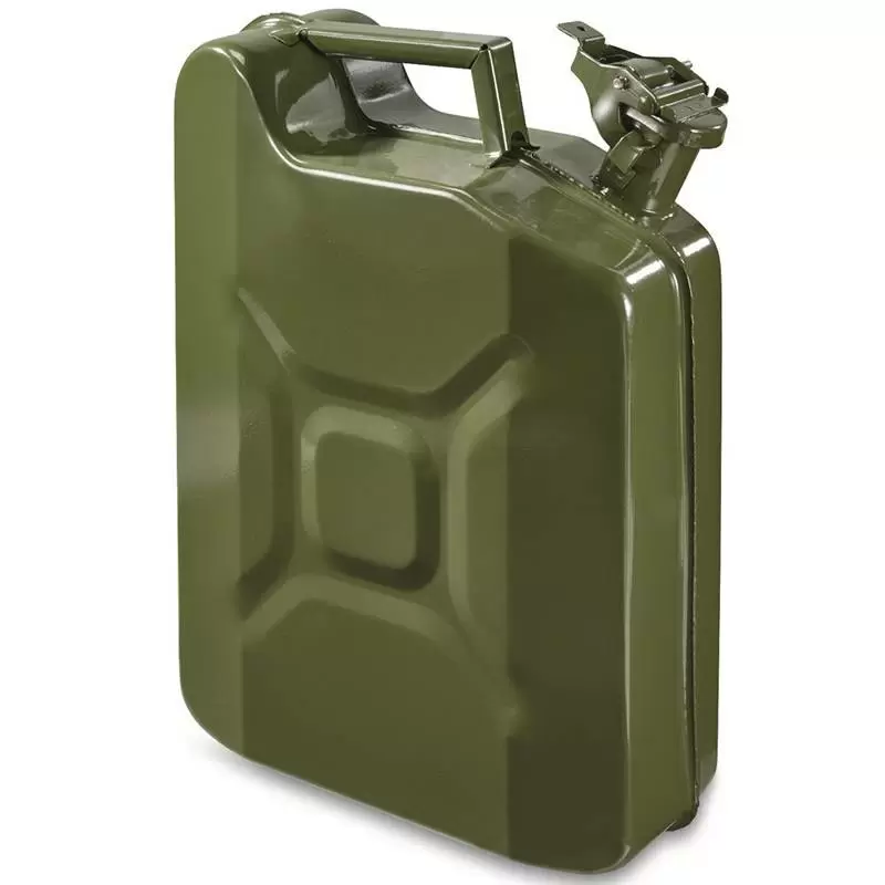 Steel Jerry Can Olive Green - 20 Ltr 3 Steel Jerry Can Olive Green - 20 Ltr