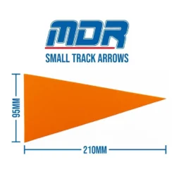 MDR Enduro Track Arrows - Neon Orange 10 MDR Enduro Track Arrows - Neon Orange -Motorcycle Riding Equipment Store mdta1 04 jpg