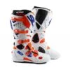 Sidi Crossfire 2 SRS Orange Fluo White Motocross Boots -Motorcycle Riding Equipment Store mfire2srs arfbibl 01 11