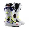 Sidi Crossfire 2 SRS Boots - Yellow Fluo White Blue -Motorcycle Riding Equipment Store mfire2srs giflbibl 01 2