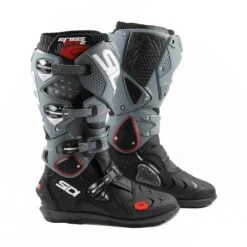 Sidi Crossfire 2 SRS Black Black Grey Motocross Boots