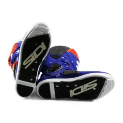 Sidi Crossfire 3 SRS Off-Road Boots - White Blue Red Fluo -Motorcycle Riding Equipment Store mfire3srs biblrosf 06 4 jpg