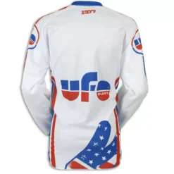 UFO Vintage White Motocross Kit Combo -Motorcycle Riding Equipment Store mg04436b back 4 jpg