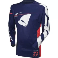 UFO Slim Sharp Blue Motocross Jersey 10 UFO Slim Sharp Blue Motocross Jersey -Motorcycle Riding Equipment Store mg04445c 4 jpg