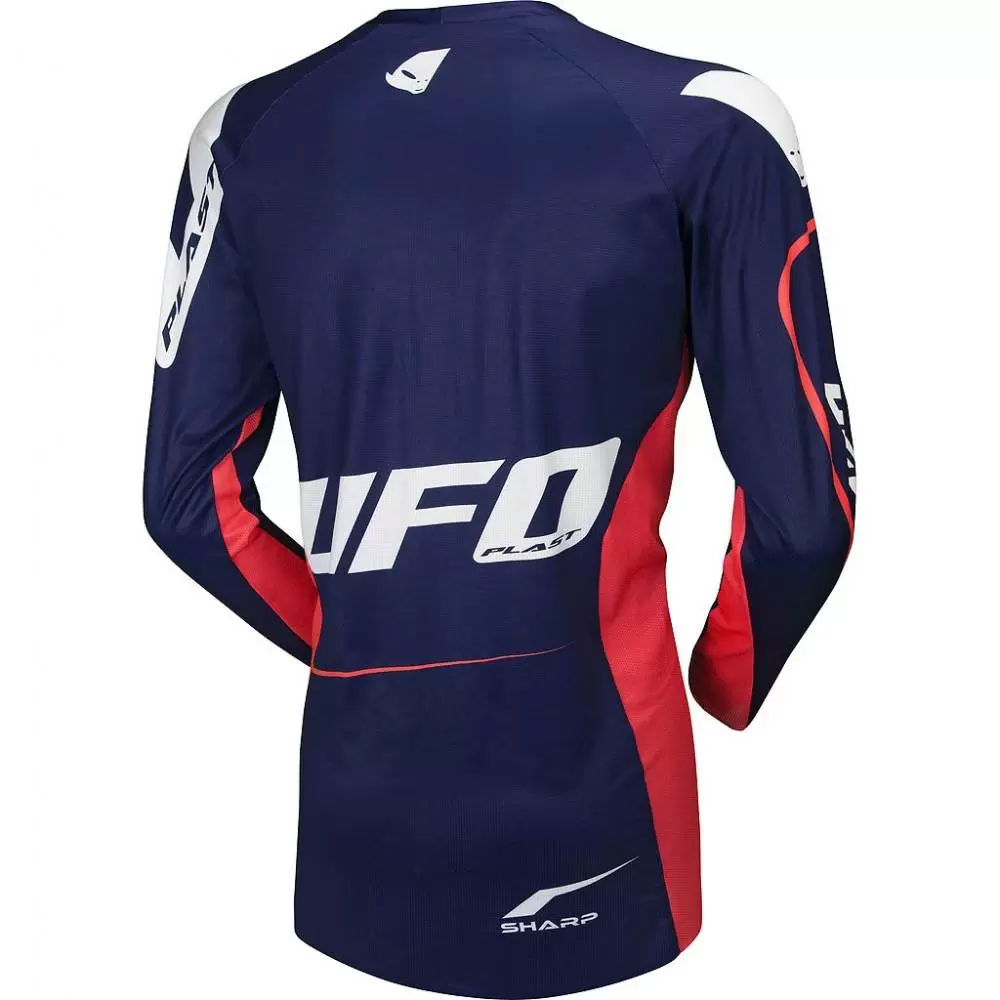UFO Slim Sharp Blue Motocross Jersey 7 UFO Slim Sharp Blue Motocross Jersey - Image 5