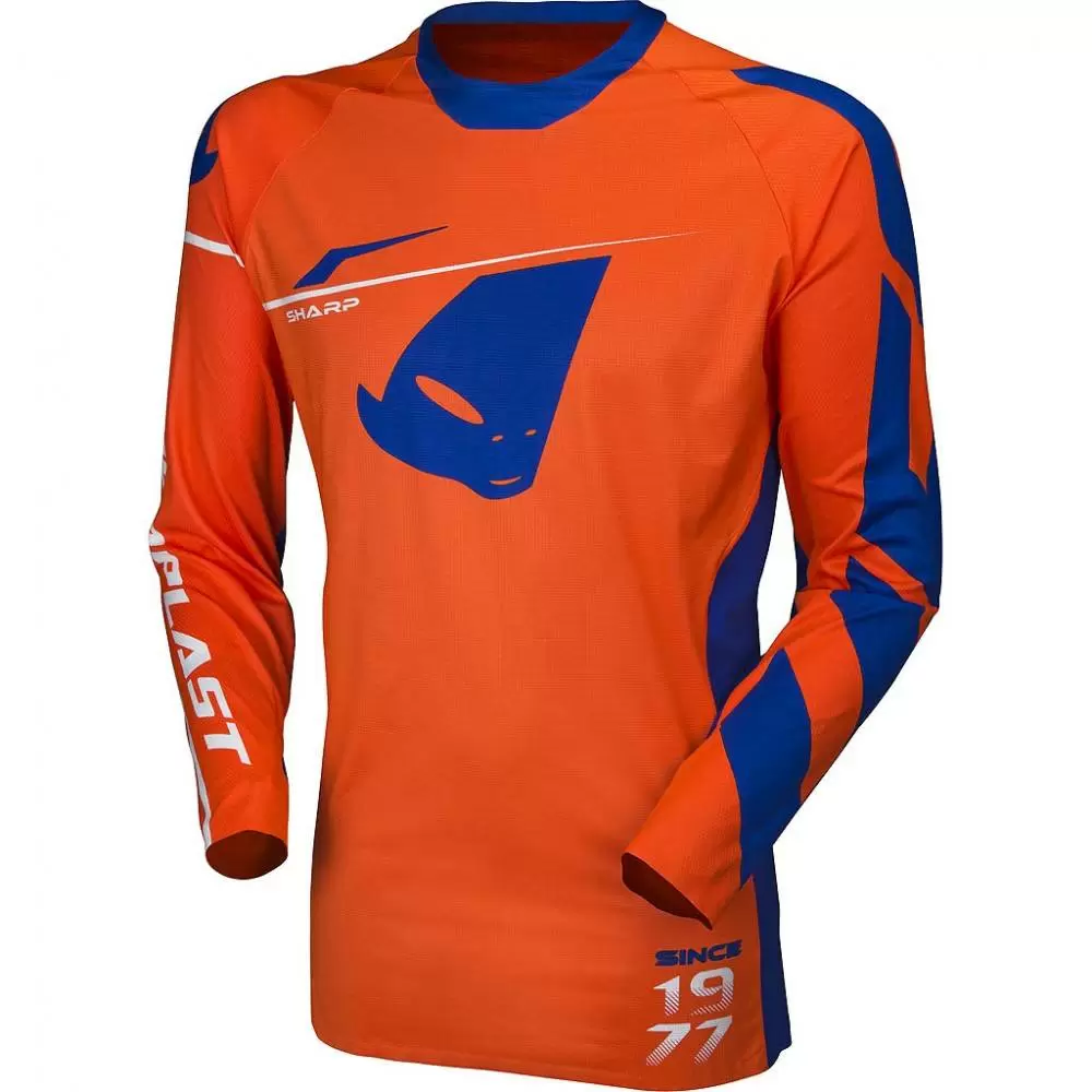 UFO Slim Sharp Orange Motocross Jersey 6 UFO Slim Sharp Orange Motocross Jersey - Image 4