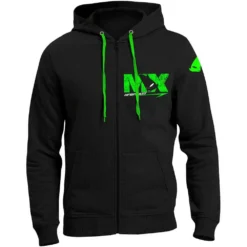 UFO MX Black Hooded Sweatshirt 11 UFO MX Black Hooded Sweatshirt -Motorcycle Riding Equipment Store mg04465 jpg