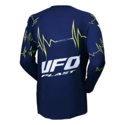 UFO Slim Adrenaline Motocross Jersey - Blue -Motorcycle Riding Equipment Store mg04488n 02 jpg