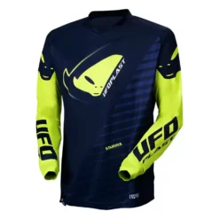 UFO Kimura Motocross Jersey - Blue Yellow 16 UFO Kimura Motocross Jersey - Blue Yellow -Motorcycle Riding Equipment Store mg04490ndflu 01 jpg