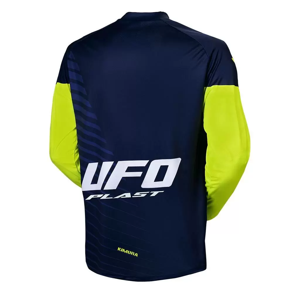 UFO Kimura Motocross Jersey - Blue Yellow 9 UFO Kimura Motocross Jersey - Blue Yellow - Image 7