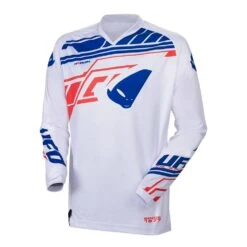 UFO Heron Motocross Jersey - White -Motorcycle Riding Equipment Store mg04492w 01 6