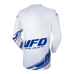 UFO Heron Motocross Jersey - White -Motorcycle Riding Equipment Store mg04492w 02 jpg