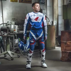 UFO Takeda Blue Red Motocross Kit Combo -Motorcycle Riding Equipment Store mg04502cb 04 1 jpg