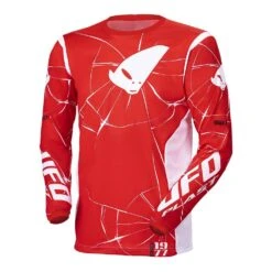 UFO Bullet Motocross Jersey - Red 15 UFO Bullet Motocross Jersey - Red -Motorcycle Riding Equipment Store mg04504b 01 1 6