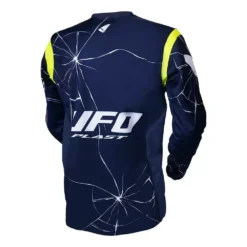 UFO Bullet Motocross Jersey - Blue Yellow -Motorcycle Riding Equipment Store mg04504n 02 jpg
