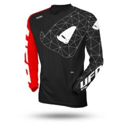 UFO Tecno Black Red Jersey