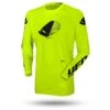 UFO Radial Neon Yellow Motocross Jersey -Motorcycle Riding Equipment Store mg04527dflu