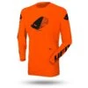 UFO Radial Neon Orange Motocross Jersey 1 UFO Radial Neon Orange Motocross Jersey -Motorcycle Riding Equipment Store mg04527fflu