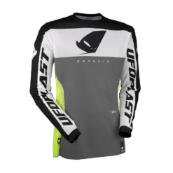 UFO Genesis Grey Black Jersey -Motorcycle Riding Equipment Store mg04537ek 02 jpg