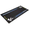 MotoGP Garage Mat Series 4 - Black Blue 1 MotoGP Garage Mat Series 4 - Black Blue -Motorcycle Riding Equipment Store mgpmat23 1 jpg