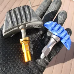 Motion Pro LiteLoc 1.60 Rim Lock -Motorcycle Riding Equipment Store motion pro liteloc rim locks action shot 4 1 jpg