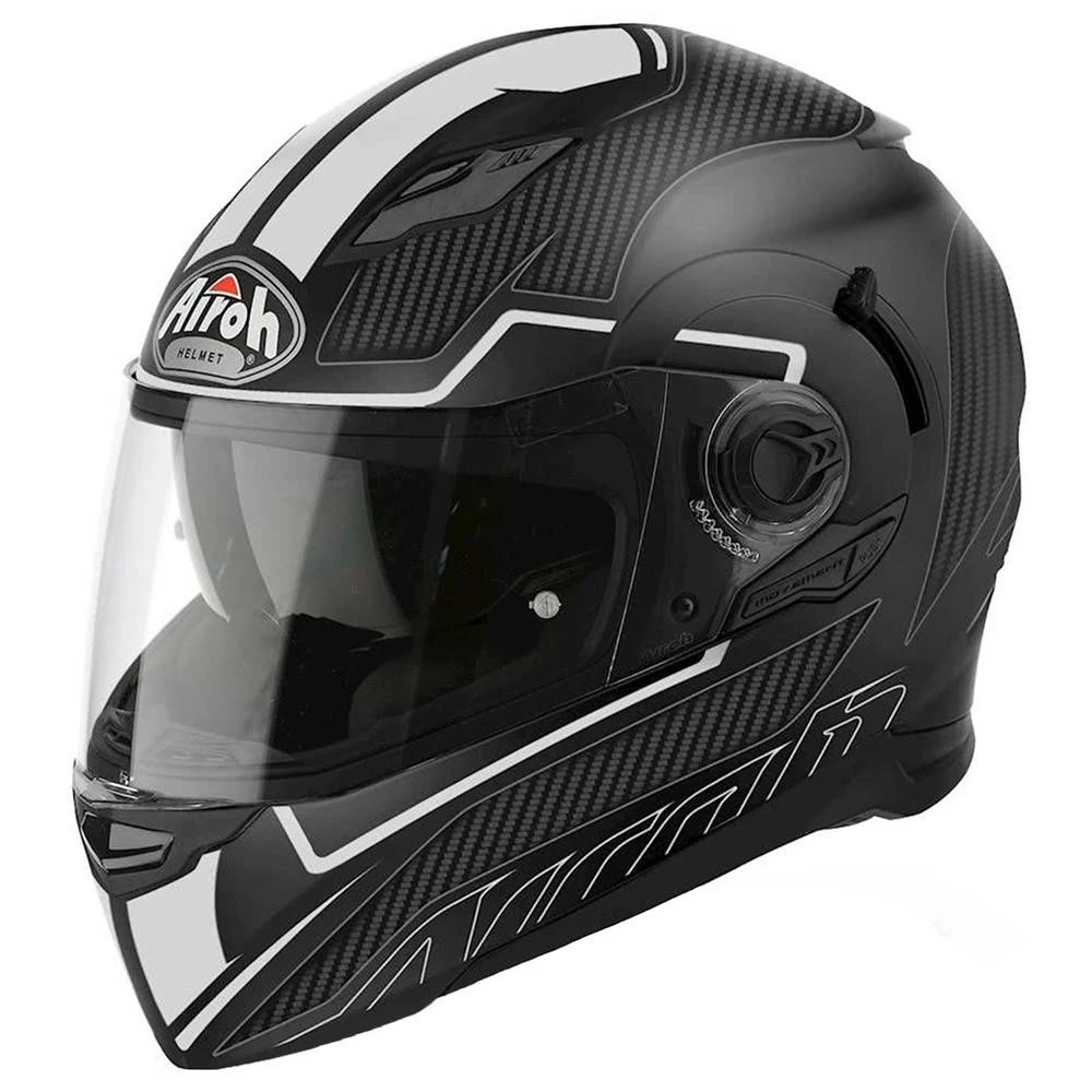 Airoh Movement S Faster White Full Face Helmet 4 Airoh Movement S Faster White Full Face Helmet - Image 2