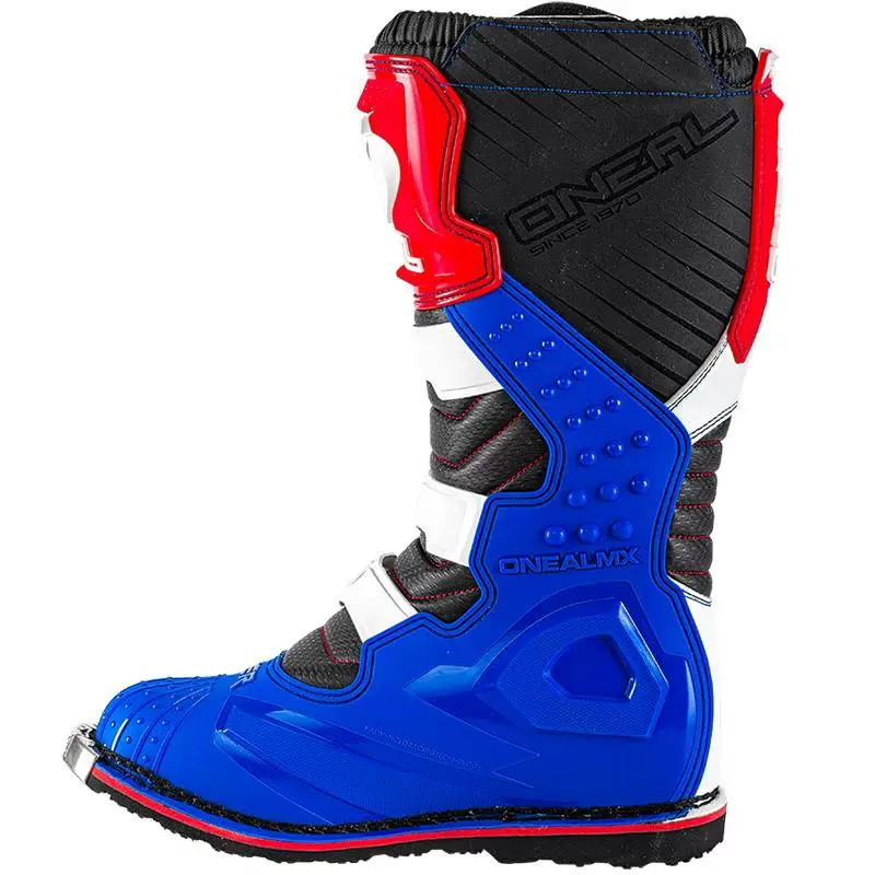 O'Neal Rider Boots - Blue Red White 8 O'Neal Rider Boots - Blue Red White - Image 6