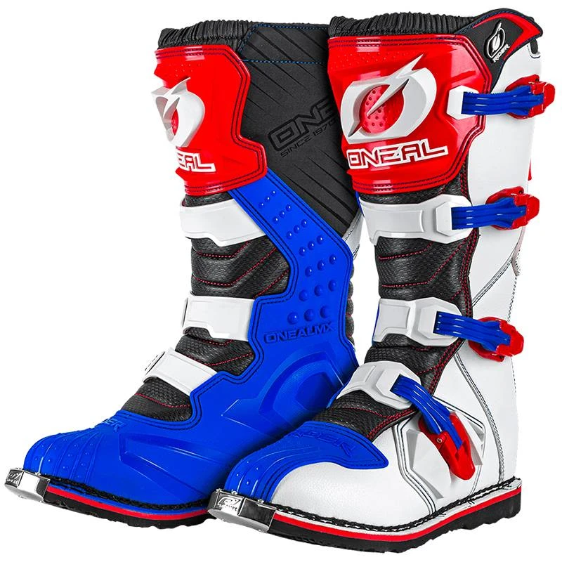 O'Neal Rider Boots - Blue Red White 3 O'Neal Rider Boots - Blue Red White