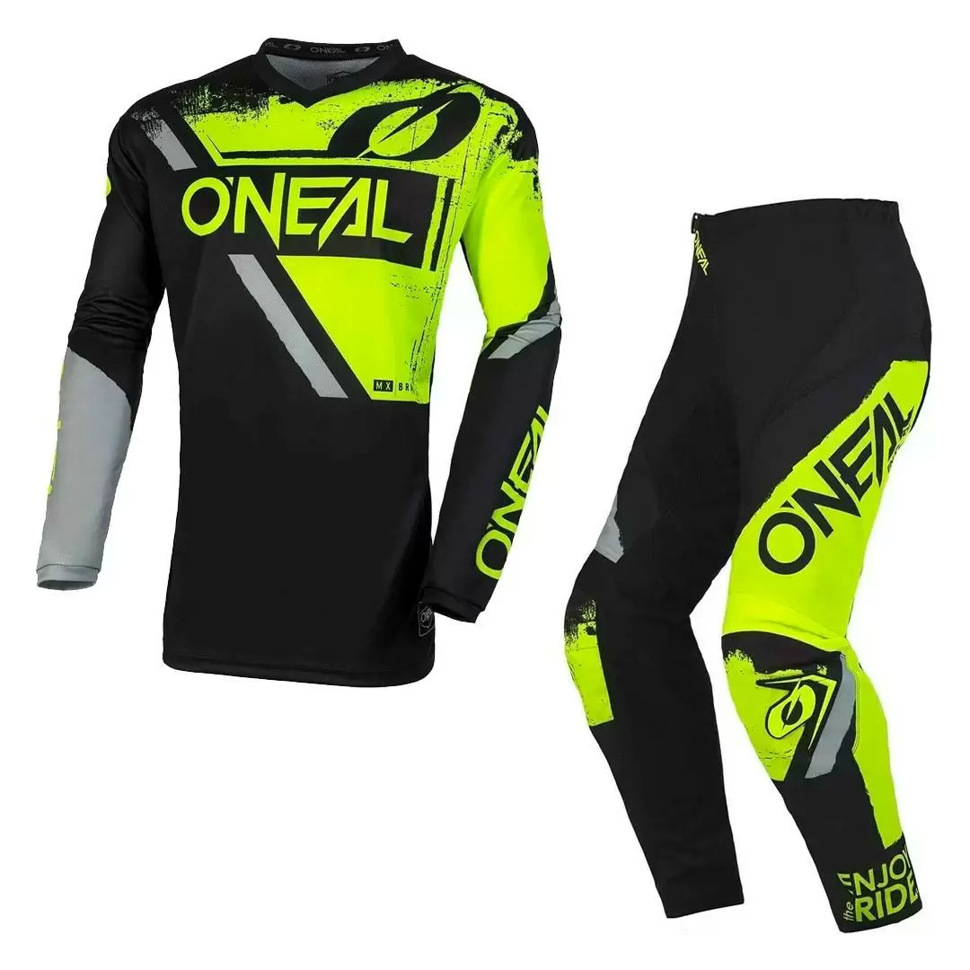 O'Neal Element Shocker V.23 Kit Combo Black / Neon Yellow 3 O'Neal Element Shocker V.23 Kit Combo Black / Neon Yellow