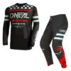 O'Neal Element Squadron V.22 Kit Combo Black / Grey 1 O'Neal Element Squadron V.22 Kit Combo Black / Grey -Motorcycle Riding Equipment Store oneal mx23 kit combo element shocker blk grey jpg