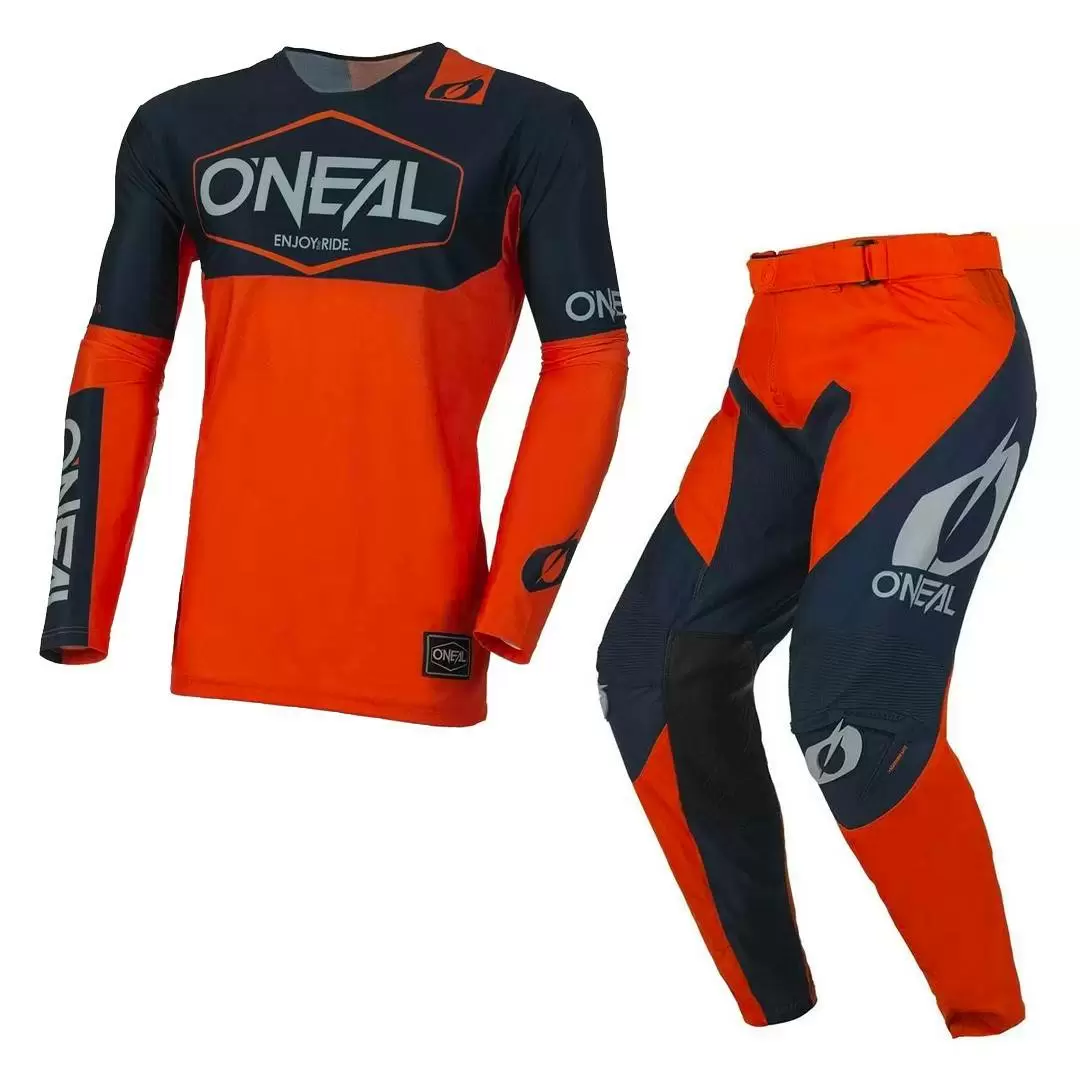 O'Neal Mayhem Hexx V23 Kit Combo - Blue Orange 3 O'Neal Mayhem Hexx V23 Kit Combo - Blue Orange