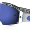 Oakley Airbrake Villopoto Black Ice Iridium Signature Motocross Goggles -Motorcycle Riding Equipment Store oo7046 25 jpg