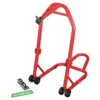 BikeTek Series 3 Front Headlift Track Paddock Stand - Red -Motorcycle Riding Equipment Store pdshead01 01 jpg
