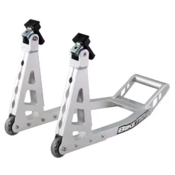 BikeTek Aluminium Front Box Stand - Sliver