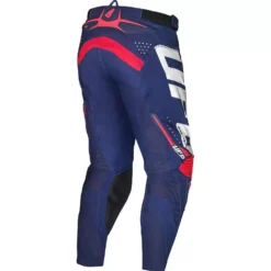 UFO Slim Sharp Motocross Pants - Blue 21 UFO Slim Sharp Motocross Pants - Blue -Motorcycle Riding Equipment Store pi04444c back jpg