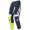 UFO Indium Motocross Pants - Blue Neon Green -Motorcycle Riding Equipment Store pi04469 n 01 4