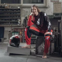 UFO Slim Radom Red Motocross Pants 14 UFO Slim Radom Red Motocross Pants -Motorcycle Riding Equipment Store pi04487b 03 jpg