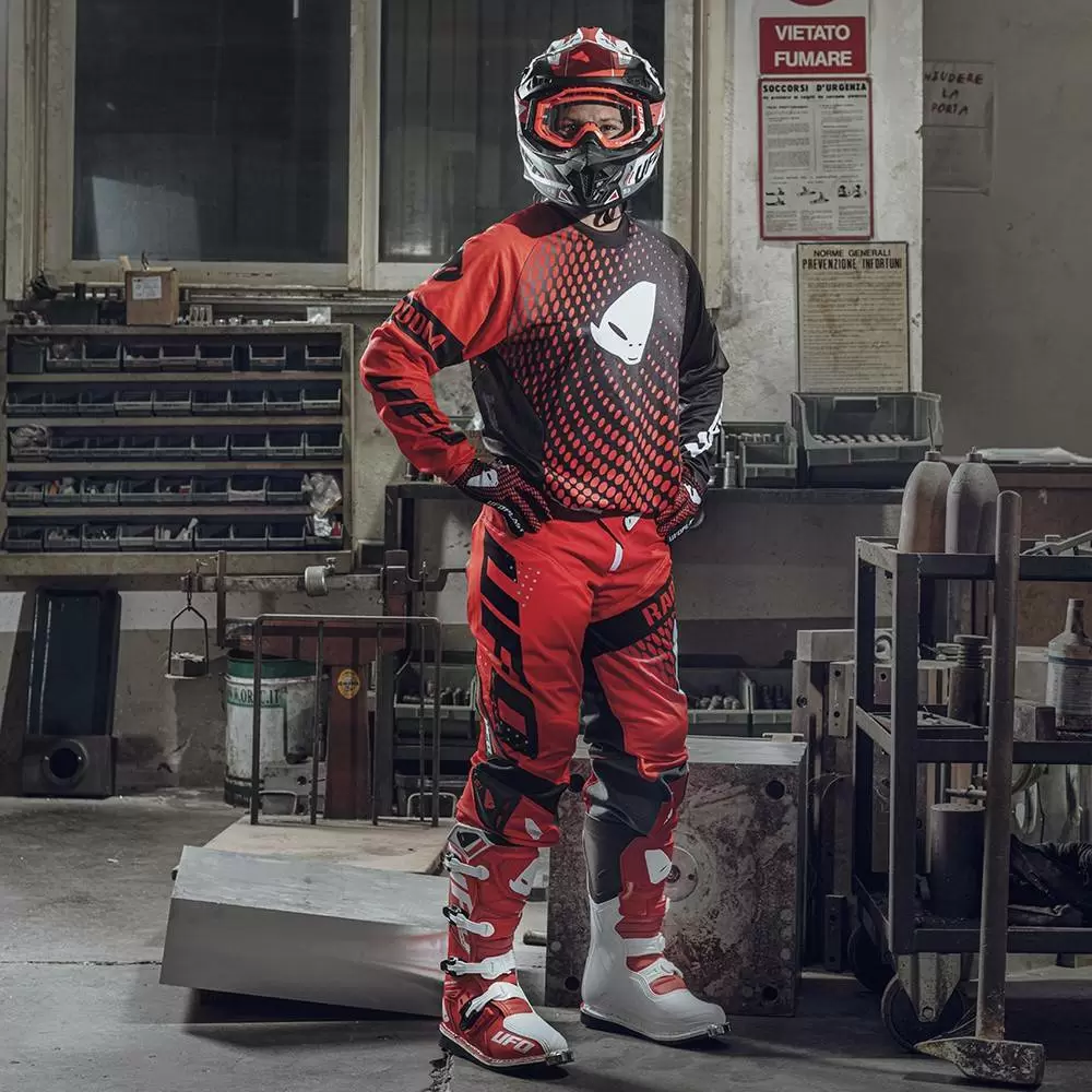 UFO Slim Radom Red Motocross Pants 9 UFO Slim Radom Red Motocross Pants - Image 7