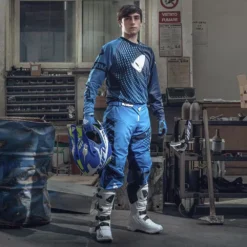 UFO Slim Radom Blue Motocross Pants 17 UFO Slim Radom Blue Motocross Pants -Motorcycle Riding Equipment Store pi04487c 04 jpg