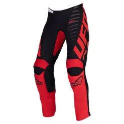 UFO Kimura Black Red Motocross Pants -Motorcycle Riding Equipment Store pi04491kb 01 8