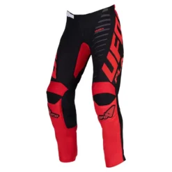 UFO Kimura Black Red Motocross Pants -Motorcycle Riding Equipment Store pi04491kb 01 jpg