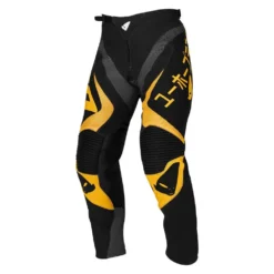 UFO Takeda Yellow Motocross Pants -Motorcycle Riding Equipment Store pi04503d 01 jpg