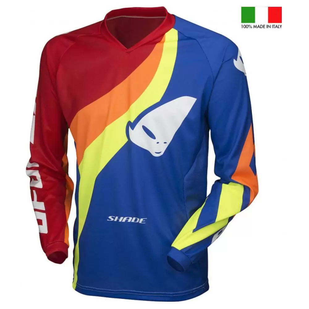 UFO Shade Blue Motocross Jersey 7 UFO Shade Blue Motocross Jersey - Image 5
