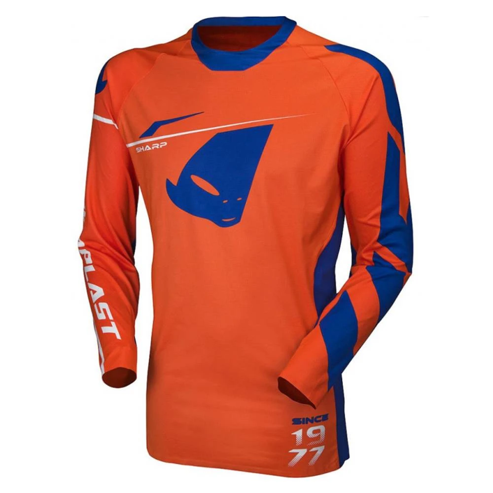 UFO Slim Sharp Orange Motocross Jersey 3 UFO Slim Sharp Orange Motocross Jersey
