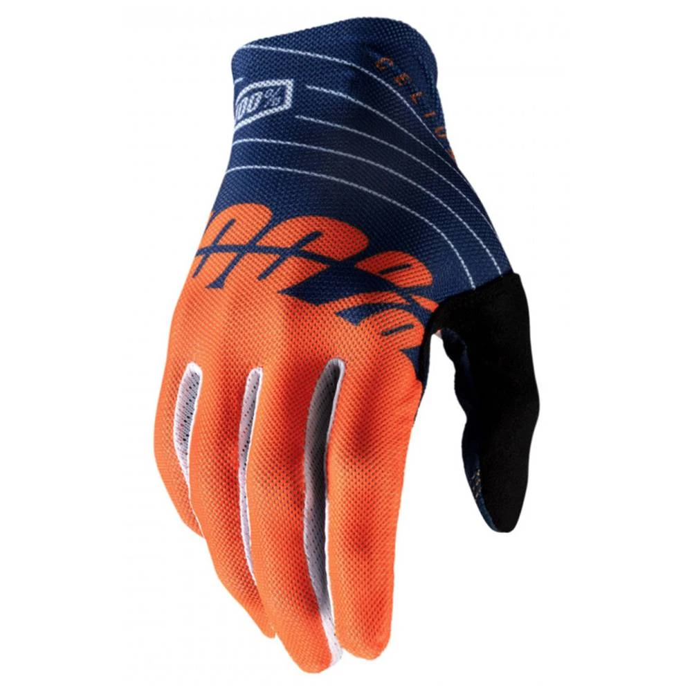 100% Celium Navy Orange Motocross Gloves 5 100% Celium Navy Orange Motocross Gloves - Image 3